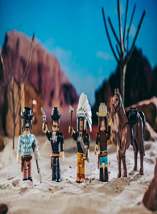 Roblox Action Collection - The Wild West Five Figure Pack [Includes Exclusive Virtual Item] - Image 5